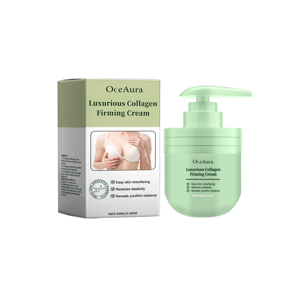 Kem làm săn chắc collagen OceAura Cung cấp độ ẩm cho làn da mềm mại, săn chắc, làm sáng các nếp nhăn và kem làm trẻ hóa cơ thể