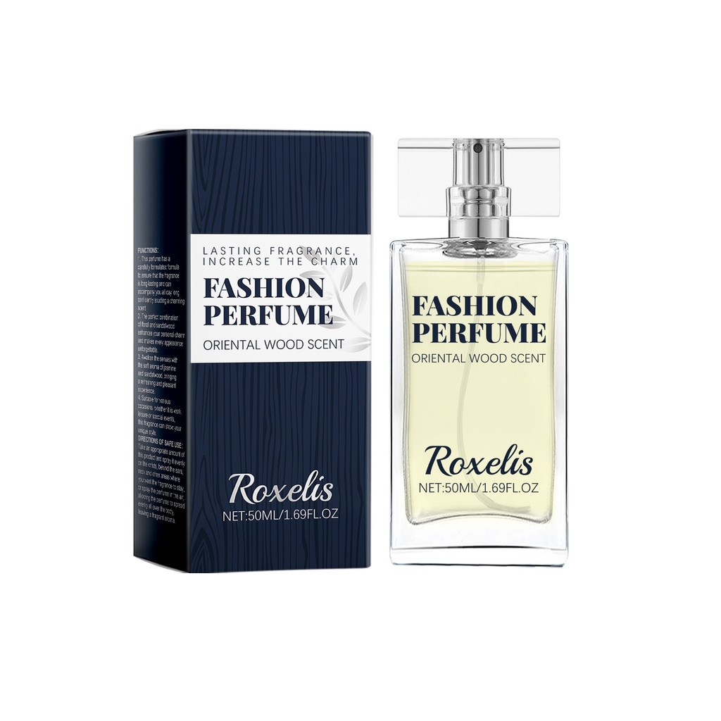 Nước hoa Roxelis Oriental Wood Fashion Eau De Toilette, Hương thơm bền lâu, Hương gỗ tươi mát và tự nhiên, Hương gỗ phương Đông