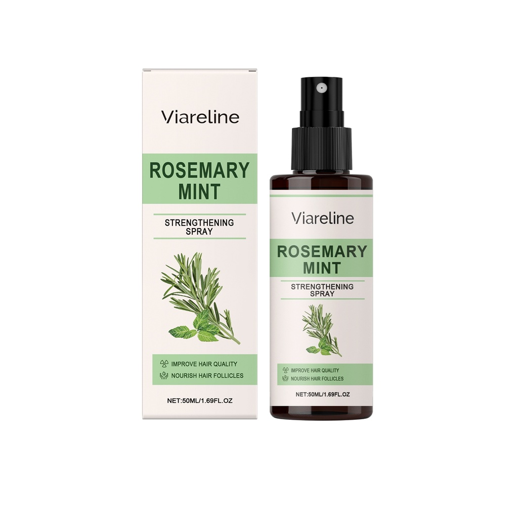 Xịt dưỡng tóc Viareline Rosemary Mint xịt dưỡng giữ ẩm ánh sáng