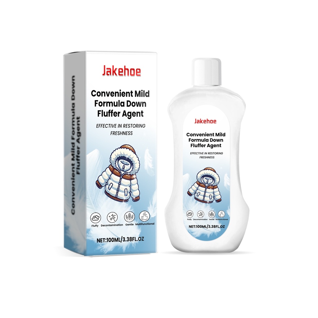 Chất Làm Bông Duvet Jakehoe Mềm, Chống Đóng Cục, Chống Co Rút, Chất Tẩy Rửa Khô Và Vụn Xẹp Đối Với Áo Khoác Duvet