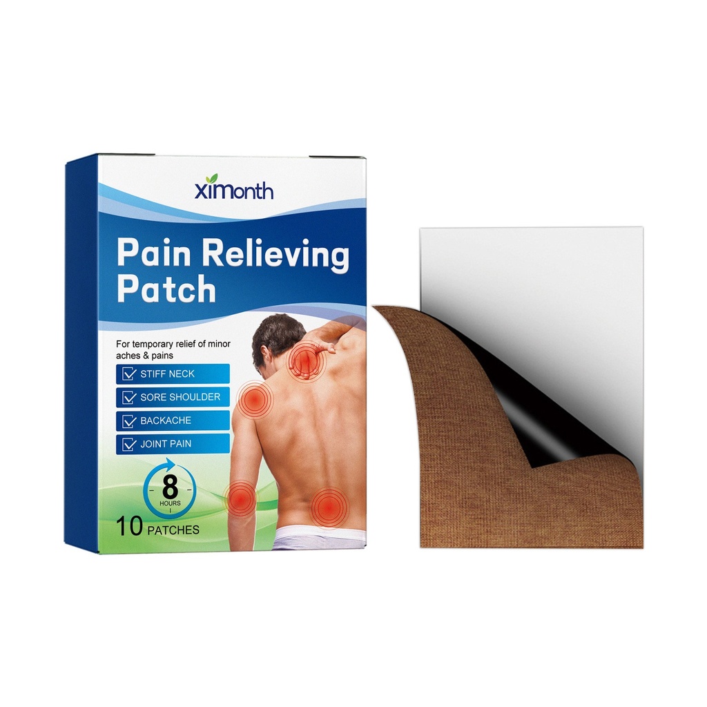 Băng dán giảm đau Ximonth, Giảm đau cổ, lưng, đầu gối và chân trong quá trình massage