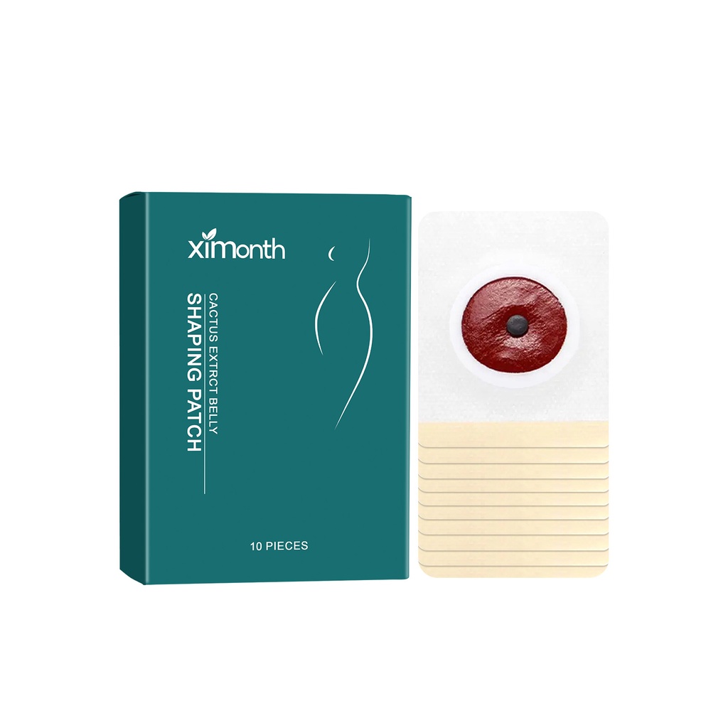 Viên nén tạo hình bụng Ximonth, làm săn chắc da cơ thể, săn chắc bụng và tạo hình đường cong và miếng dán rốn