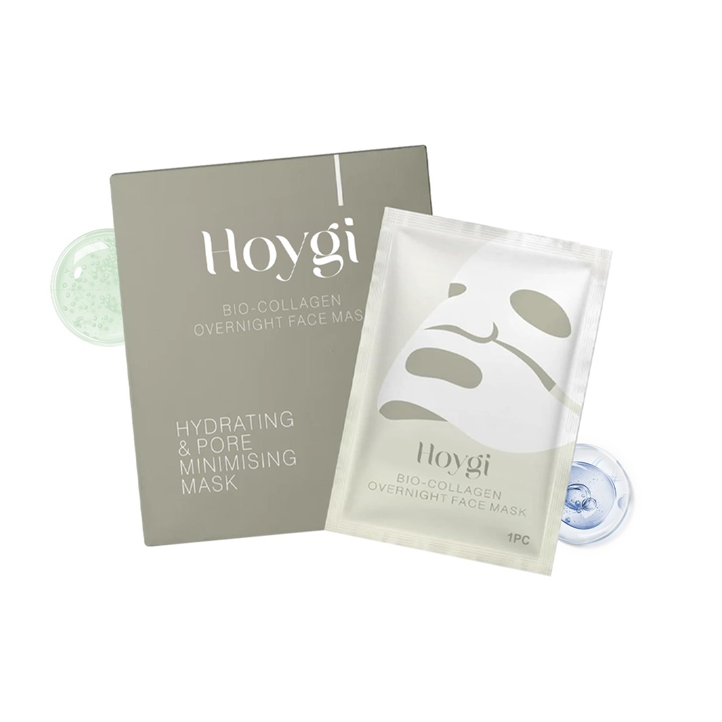 Mặt Nạ Dưỡng Ẩm Collagen Hoygi (Bộ Hộp) Chăm Sóc Da Căng Bóng, Dưỡng Ẩm, Nâng Cơ Mặt