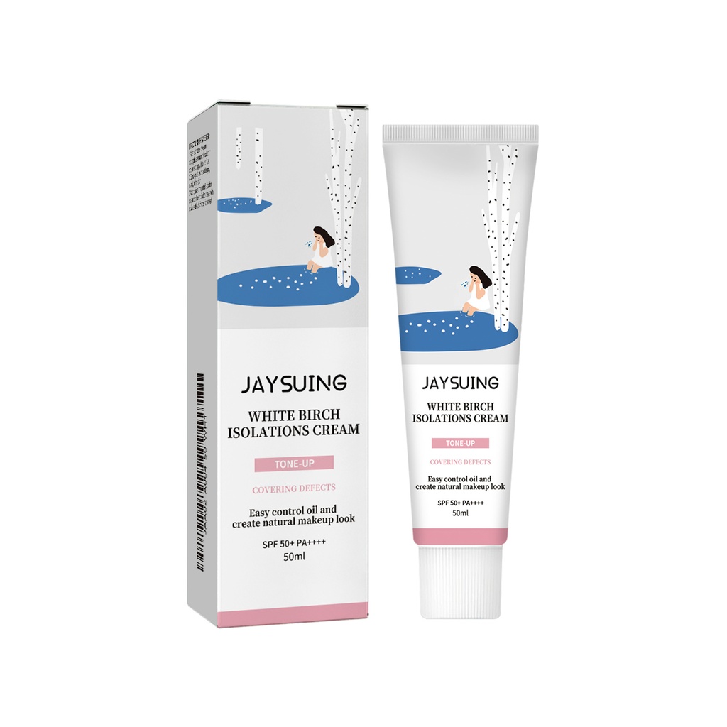 Kem bảo vệ cách ly Jaysuing, làm sáng ẩm, bảo vệ chống tia UV