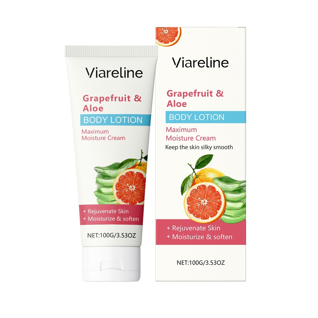 Viareline Lotion Dưỡng Ẩm Body Bưởi và Lô Hội