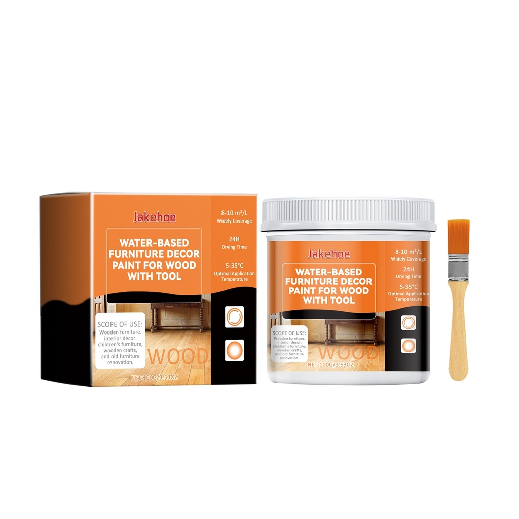 Jakehoe Sơn trang trí gỗ dạng nước cho nội thất, cửa gỗ, cải tạo cửa nội thất, thay đổi màu sắc.