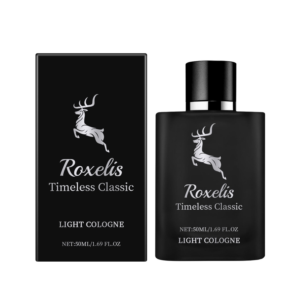 Nước hoa Roxelis Charm Cologne cổ điển tự nhiên tươi mát tỏa ra nét quý phái hương thơm bám lâu nhẹ nhàng thanh lịch dễ mang đi khi hẹn hò