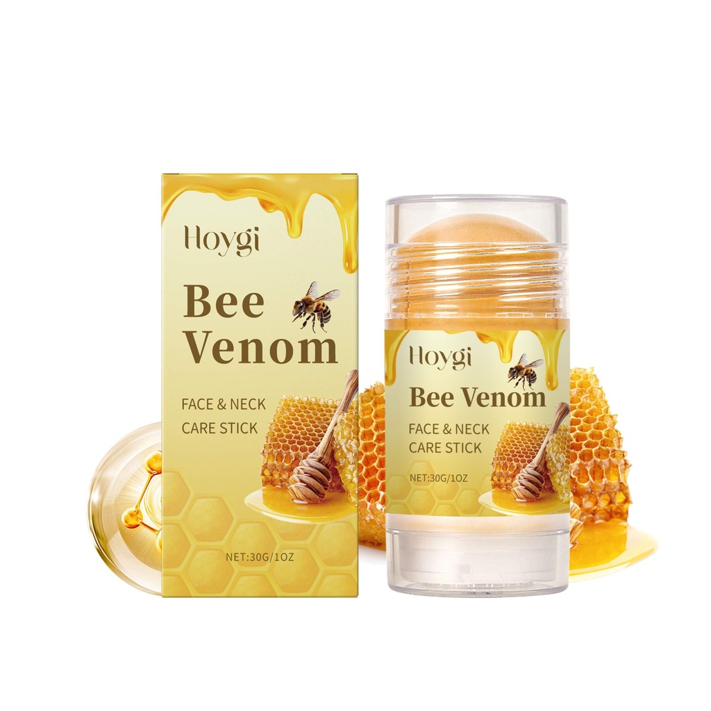 Bút điều trị cổ venon ong Hoygi - Cung cấp độ ẩm, làm săn chắc, sáng da và cấp ẩm cho da mặt và cổ.