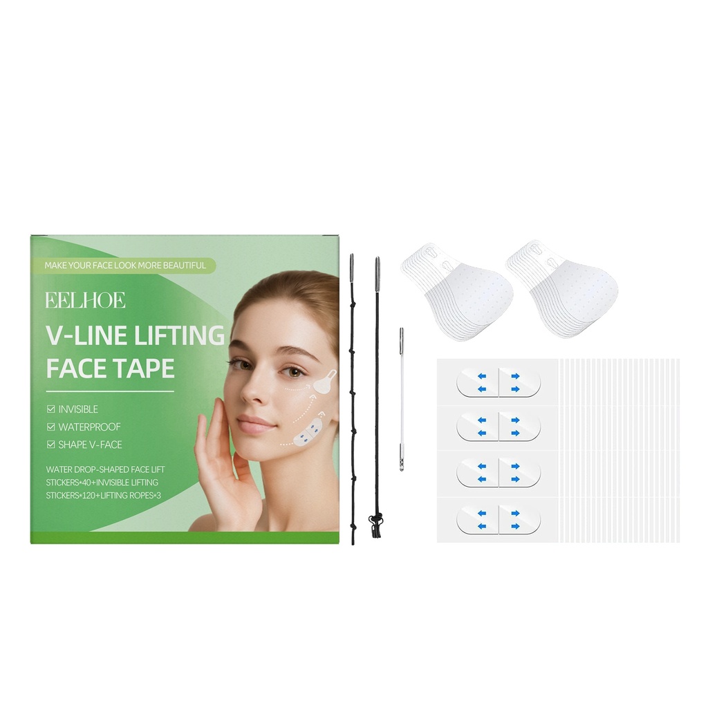 Bộ miếng đắp mặt nạ chăm sóc da mặt vô hình EELHOE, miếng dán chăm sóc da hàng ngày bảo vệ làn da