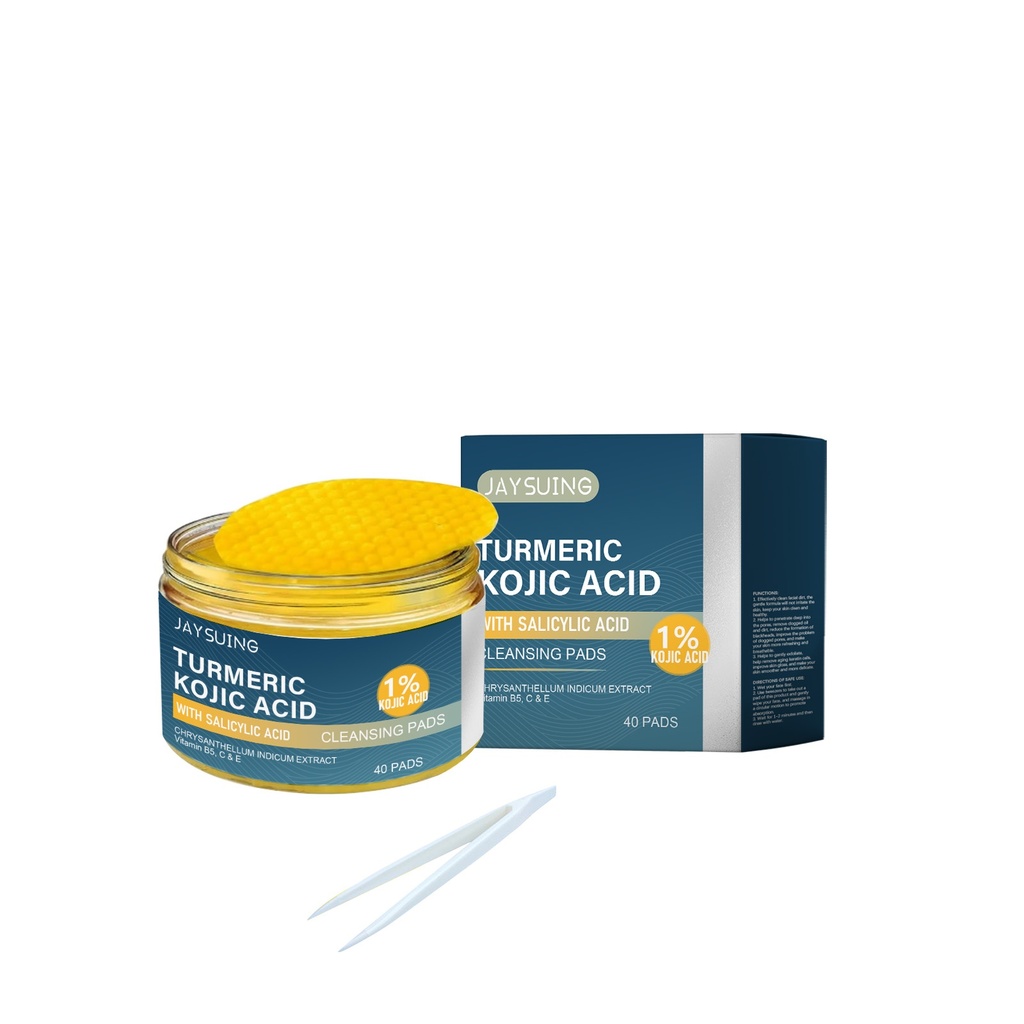 Jaysuing Bông Tẩy Trang Axit Curcumin Làm Sạch Nhẹ Nhàng, Cung Cấp Độ Ẩm, Làm Mới Và Nuôi Dưỡng Các Lỗ Chân Lông Trên Mặt.