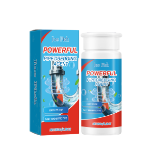 Chất làm thông ống Jue-Fish, làm sạch và khử trùng ống thoát nước của nhà bếp và toilet bị tắc