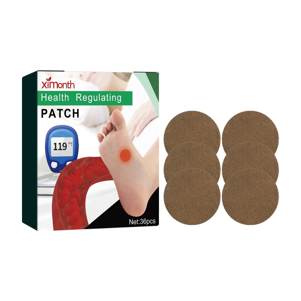 Miếng dán điều chỉnh sức khỏe Ximonth, giảm chóng mặt, thư giãn mắt, giảm cân, định hình cơ thể, tiểu nhiều, miếng dán khó chịu cho cơ thể