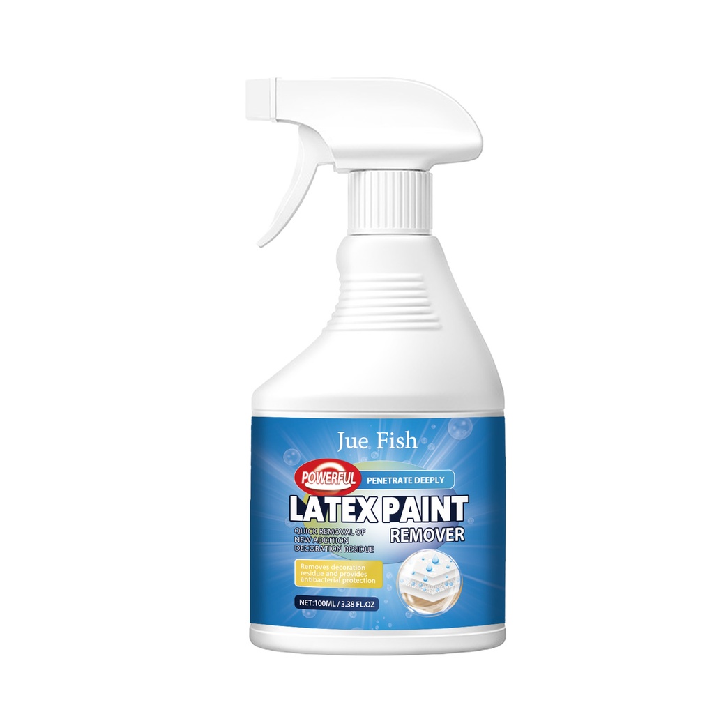 Nước tẩy sơn latex Jue-Fish, xóa chất trang trí nhà mới, chất tẩy sơn latex đa năng