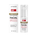 Kem chống nắng màu Jaysuing, mùa hè ngoài trời dưỡng ẩm da mềm mại, tươi mát không dính bảo vệ nhẹ nhàng