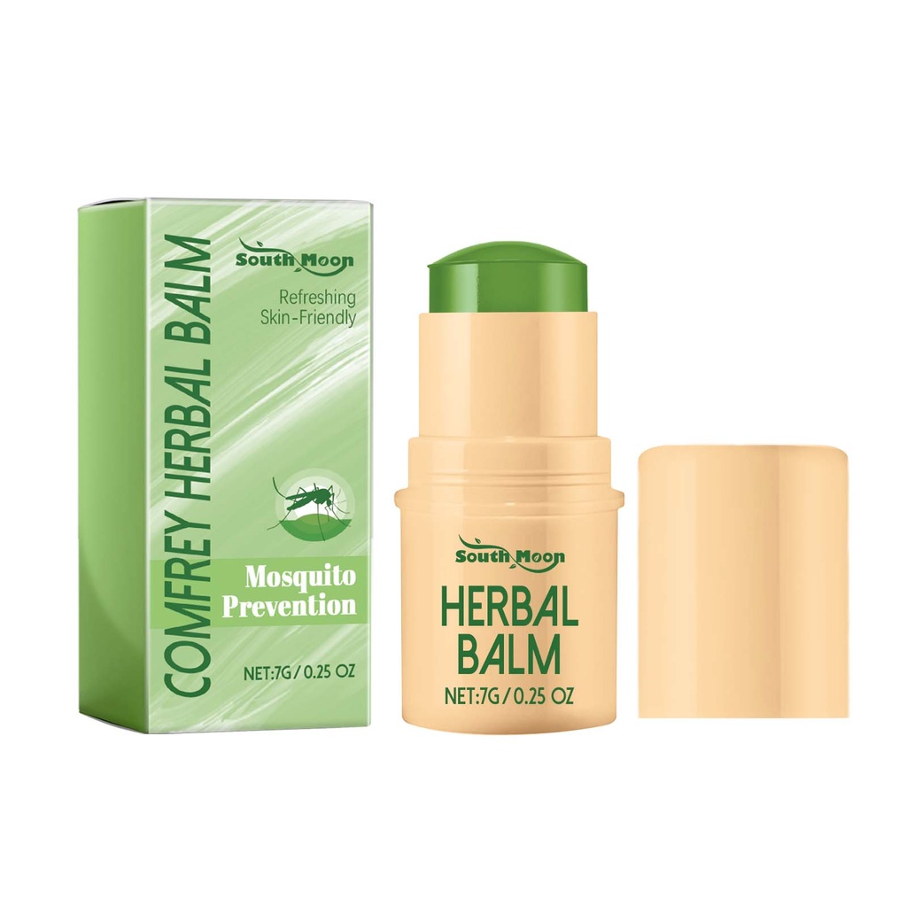 Balm thảo dược comfrey South Moon, Kem chăm sóc da ngứa và ngăn ngừa muỗi