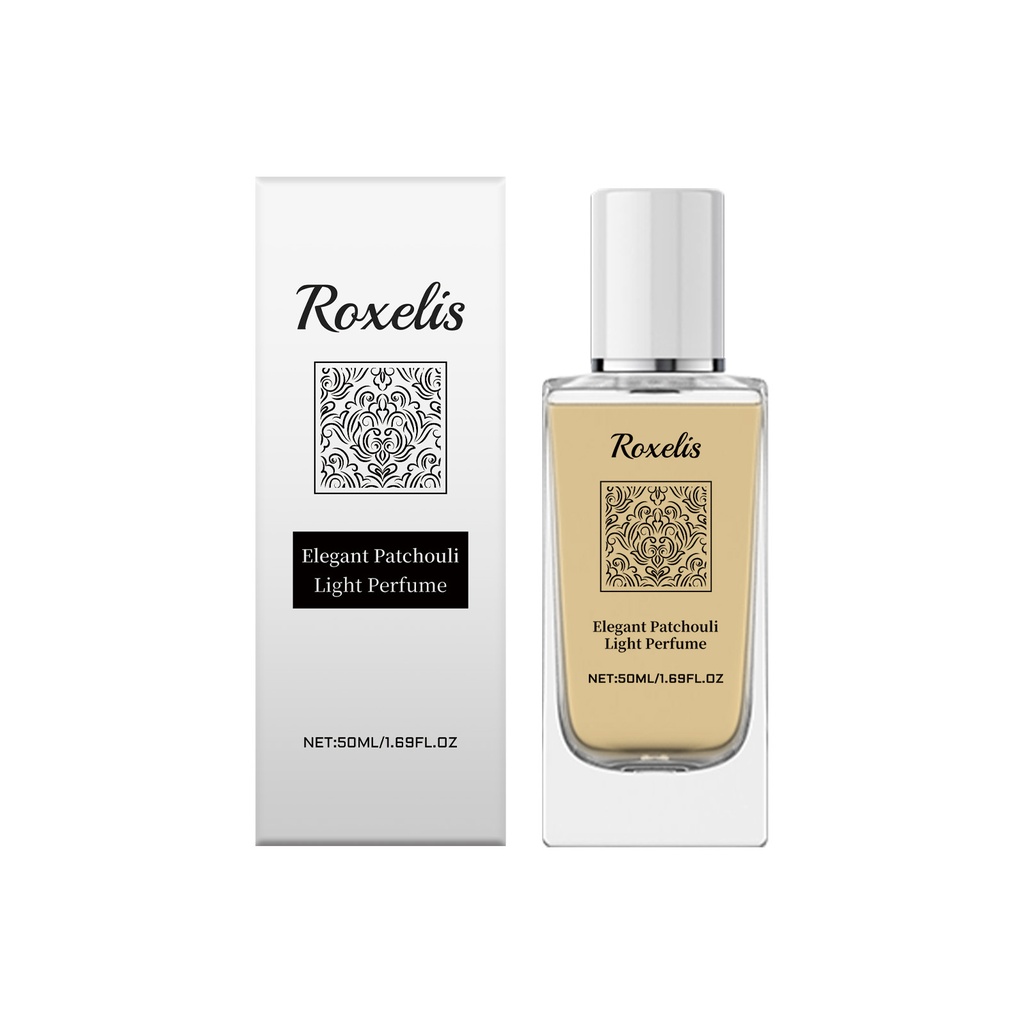 Nước Hoa Roxelis Elegant Patchouli Tỏa Hương, Hương Nhẹ Nhàng, Tinh Tế Và Thanh Lịch Làm Nổi Bật Sự Quyến Rũ Trong Các Lần Sử Dụng