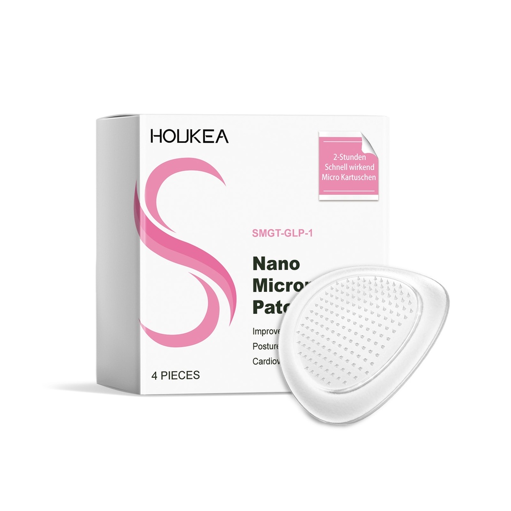 Miếng dán chăm sóc cơ thể Houkea Gentle Maintenance nhẹ nhàng nâng cao độ đàn hồi da với massage hàng ngày