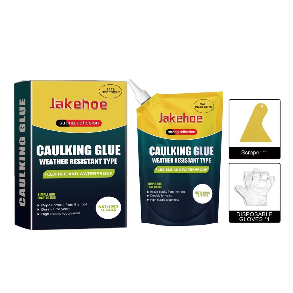 Keo chít chống thấm cho vết nứt bê tông Jakehoe, keo sửa chữa vết nứt gạch ngoài trời