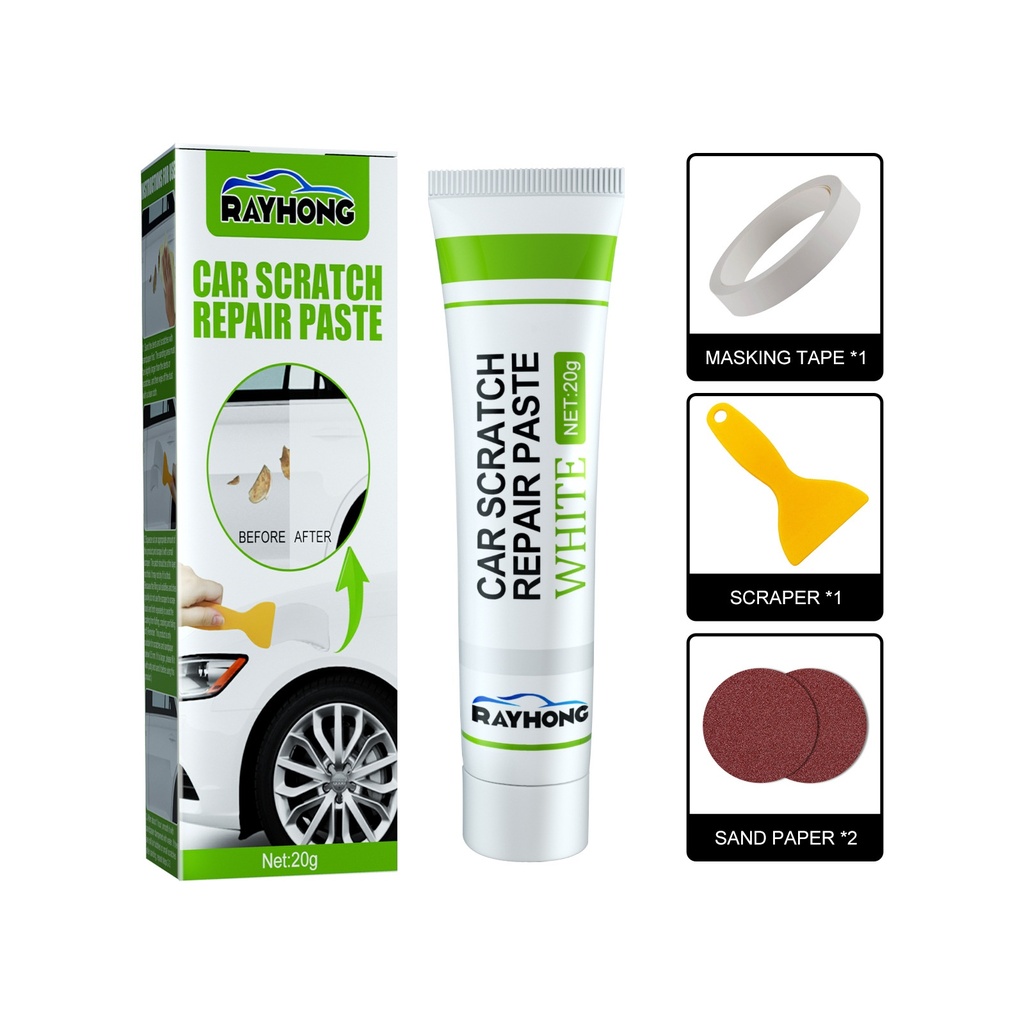 Rayhong Car Quick-Drying Small Filling Soil, Cleaning Decontamination Polishing Car Scratches Scratches Repair And Fill