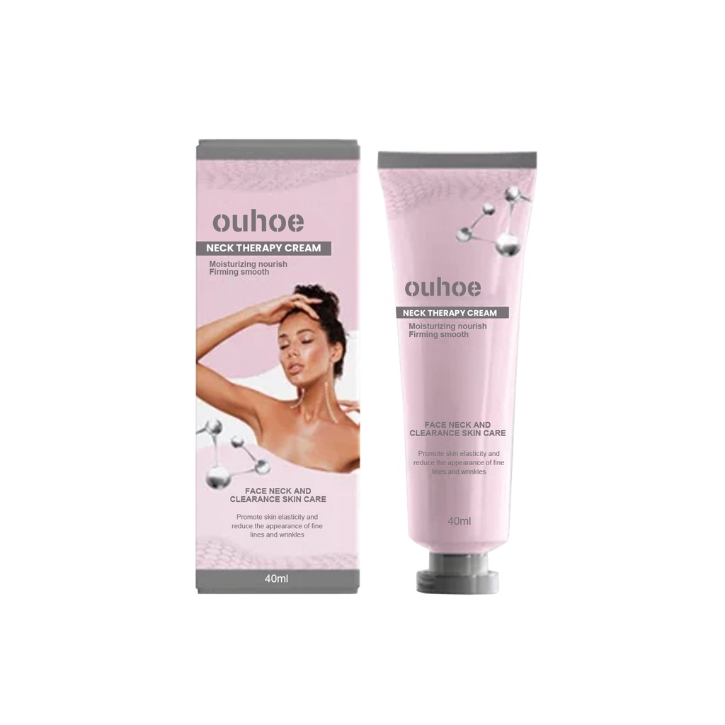 OUHOE Kem sửa chữa collagen Hydra cho cổ, làm săn chắc da, làm sáng các nếp nhăn trên cổ, kem chăm sóc sắc đẹp