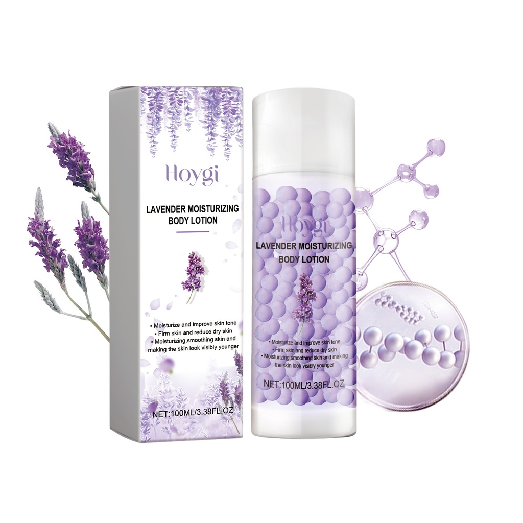 Lotion Dưỡng Ẩm Cơ Thể Hoa Oải Hương Hoygi, Cung Cấp Độ Ẩm Giúp Giảm Da Khô Thô Ráo, Lotion Hương Thơm Thanh Lịch
