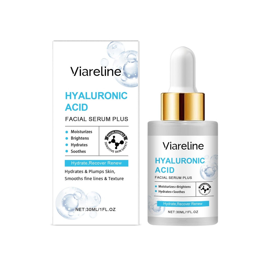 Viareline Hyaluronic Acid Hydrating Face Essence Cung Cấp Độ Ẩm Nhẹ Nhàng Và Làm Mềm Da Mặt