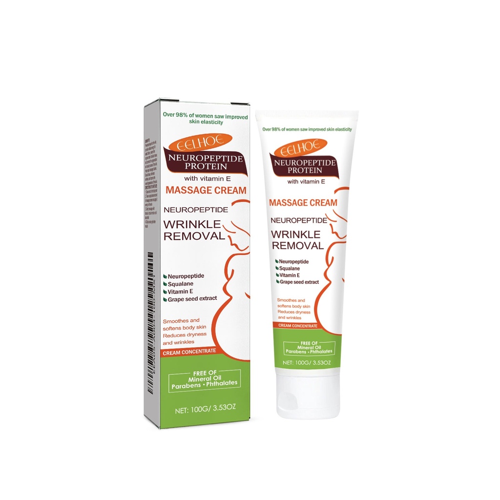 Kem Massage Protein Neuropeptide EELHOE Dưỡng Ẩm Nhẹ Nhào Bóp Cơ Thể, Chăm Sóc và Làm Mịn Da.