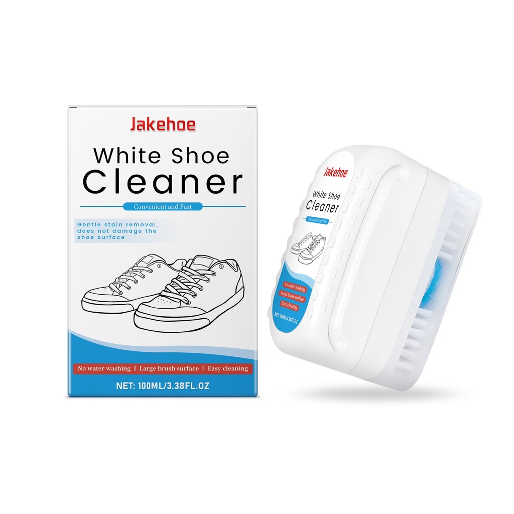 Jakehoe Bàn chải làm sạch giày trắng nhỏ, Bàn chải làm sạch giày thể thao Đồ gia dụng Nhanh chóng trong ngày