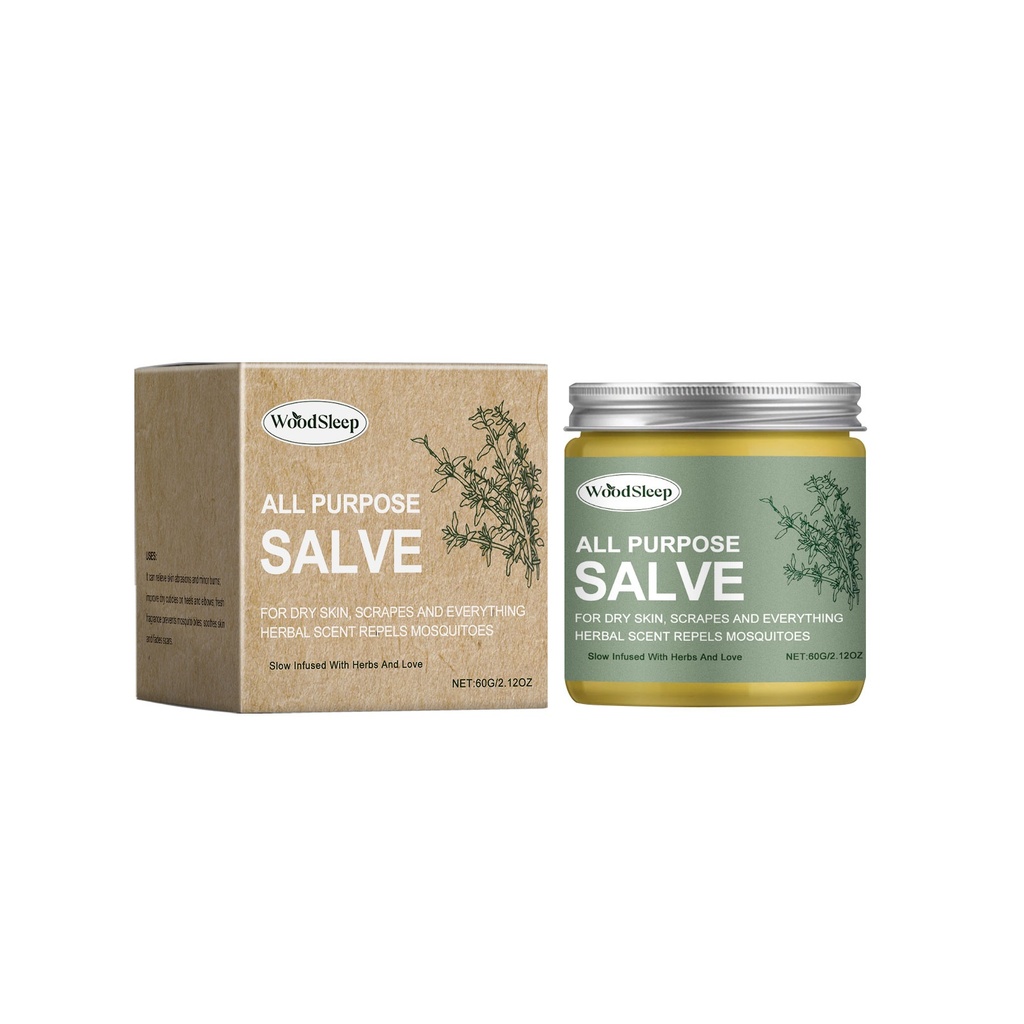 Balm Xoa Dịu Đa Chức Năng Thảo Dược WoodSleep Nguyên Liệu Thảo Dược Xoa Dịu Khó Chịu Trên Da