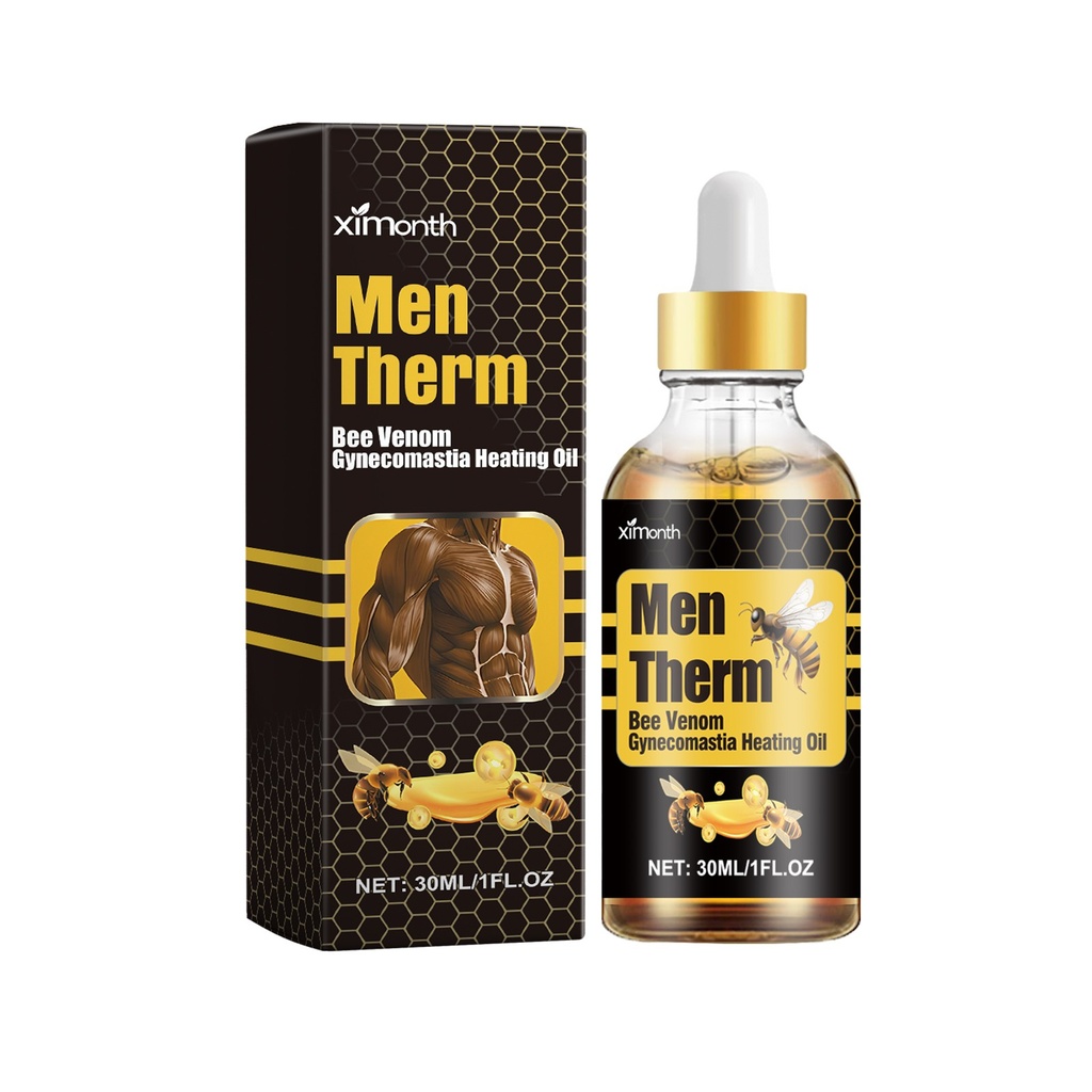 Ximonth Men's Breast Shaping Care Liquid (30ml) Giúp săn chắc và ngăn ngừa tình trạng chảy xệ của đường viền ngực và massage cơ ngực để định hình cơ thể