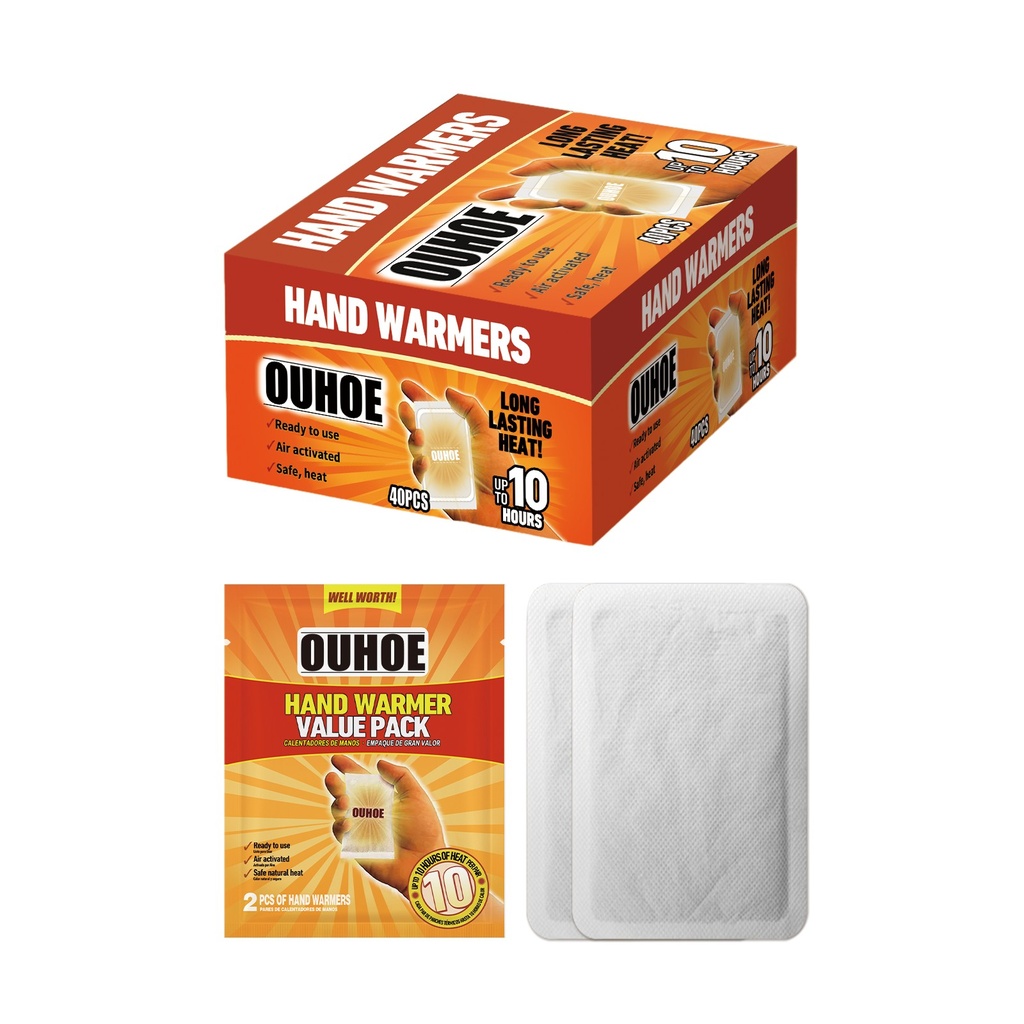 Bộ Sưởi Tay OUHOE, Miếng Dán Sưởi Nhanh Chóng Cho Bé