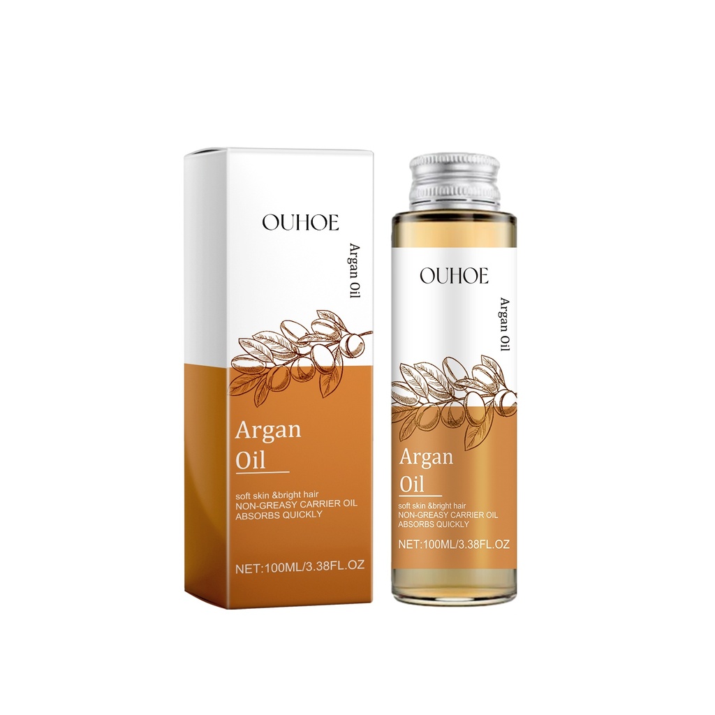 OUHOE Dầu Argan, dầu massage đa tác dụng cho làn da trắng sáng và tóc mượt mà