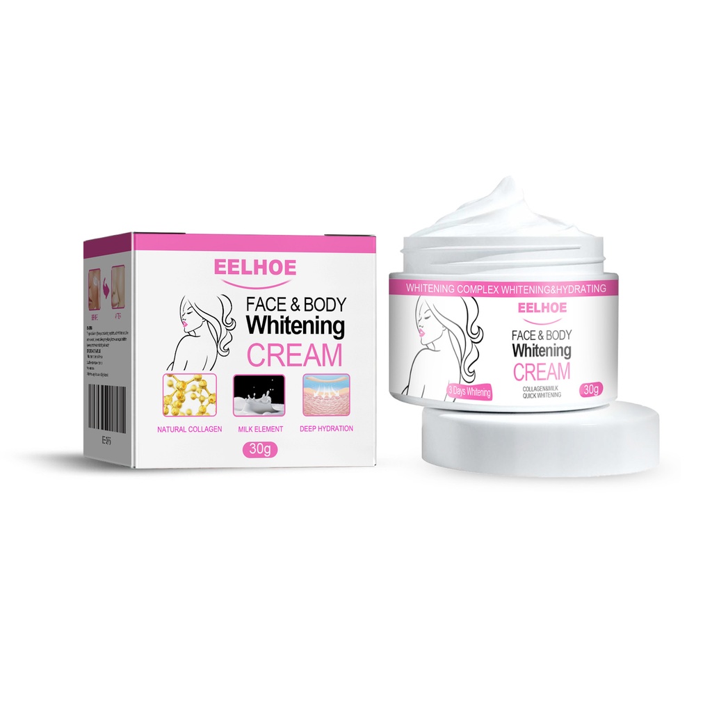EELHOE Kem Dưỡng Da (30g) Cung Cấp Độ Ẩm, Dưỡng Ẩm, Làm Sáng và Làm Trắng Làm Kem Chăm Sóc Cơ Thể và Làm Sáng Melanin