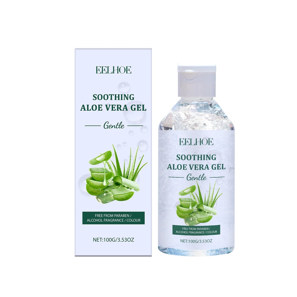 Gel Aloe Vera EELHOE Làm Mềm Da, Tỏa Sáng, Cấp Ẩm và Làm Dịu, Và Là Gel Chăm Sóc Dưỡng Ẩm Nhẹ Nhàng