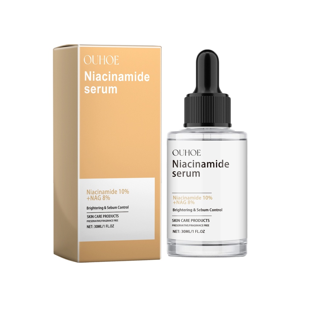 Serum Niacinamide OUHOE, da mềm mượt và trắng sáng, cung cấp độ ẩm sâu cho làn da