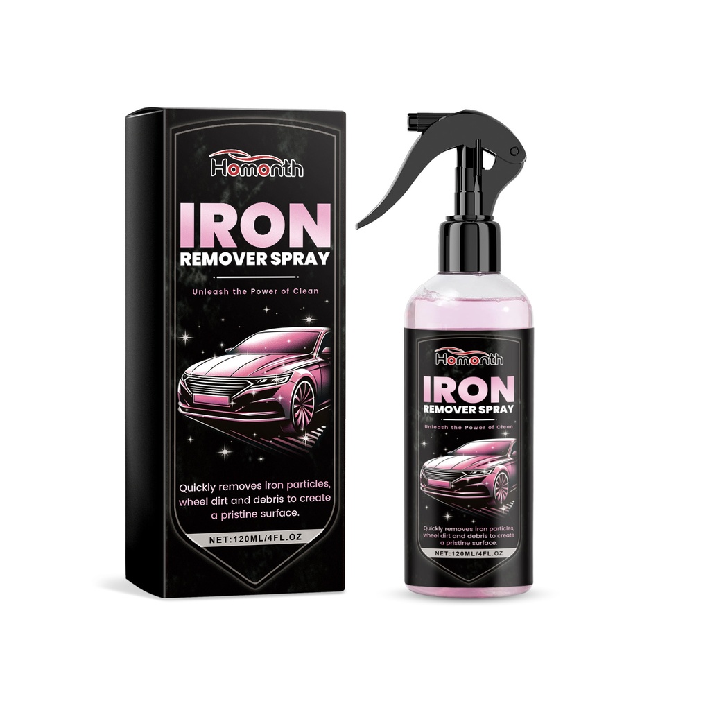 Homonth Iron Remover Spray, Dung dịch tẩy rỉ sét, làm sạch và chăm sóc đa năng cho xe hơi