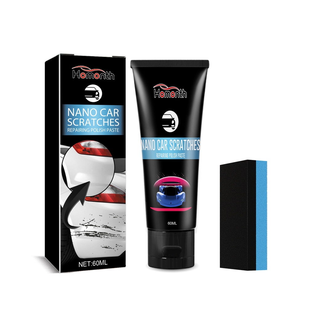 Hỗn hợp đánh bóng sửa chữa vết xước ô tô Homonth Nano, chất bảo trì có đường sơn thân xe