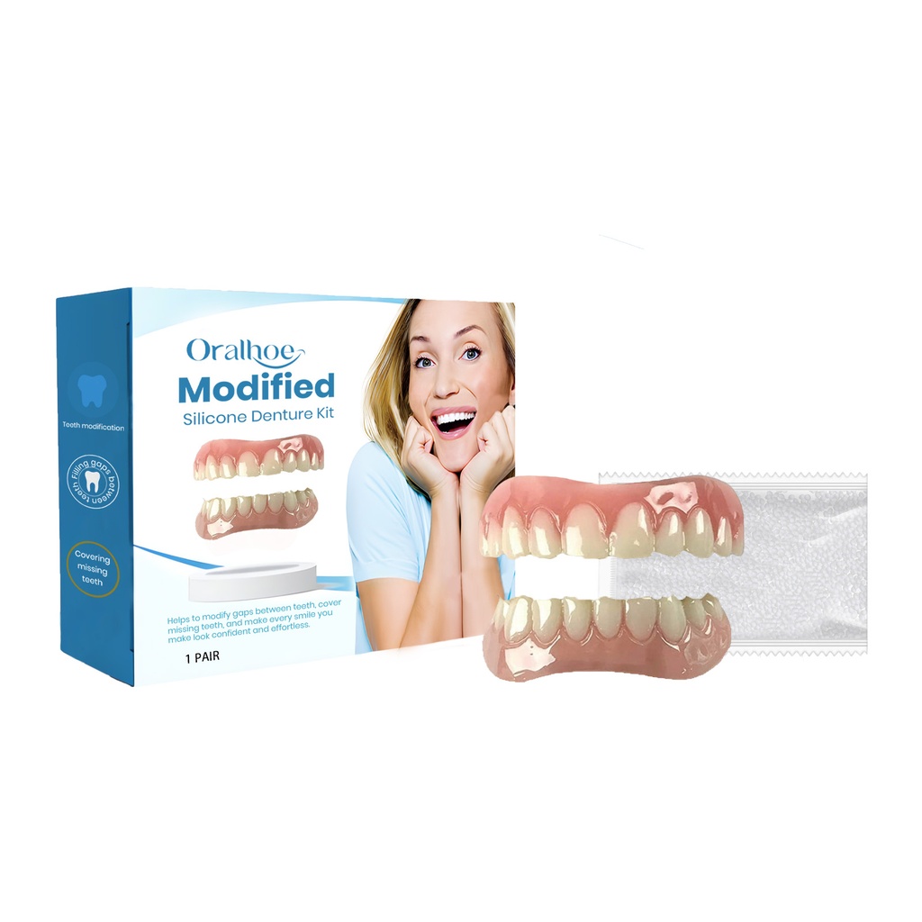 Răng giả chỉnh hình Oralhoe, răng giả Mỹ răng giả chỉnh sửa, răng giả niềng răng giữa