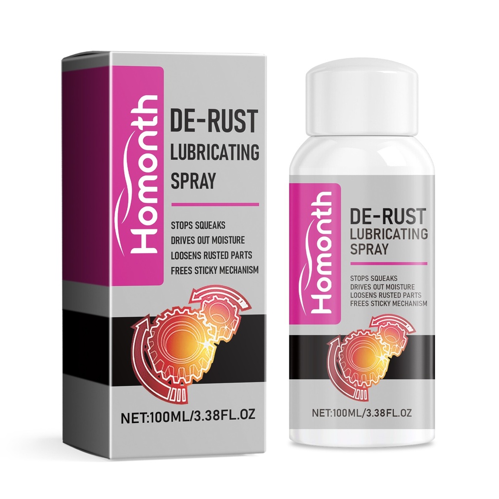 Chất xịt chống rỉ sét kim loại Homonth, Dầu chống ăn mòn đa chức năng, Chất tẩy rửa bôi trơn chống rỉ