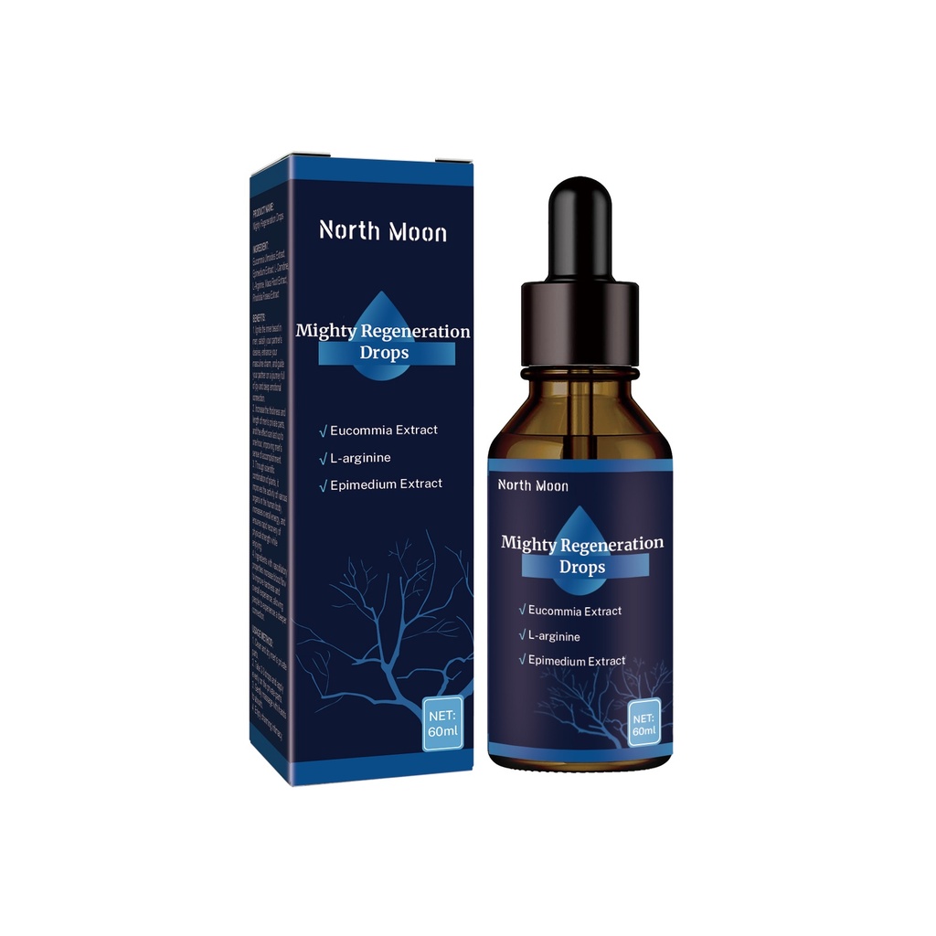 Serum chăm sóc nam North Moon, Dầu massage cơ thể cải thiện sức sống và sức bền