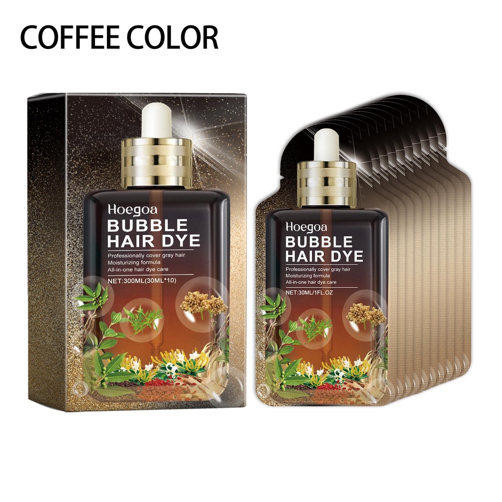 Nhuộm Bọt Từ Cây Hoegoa,