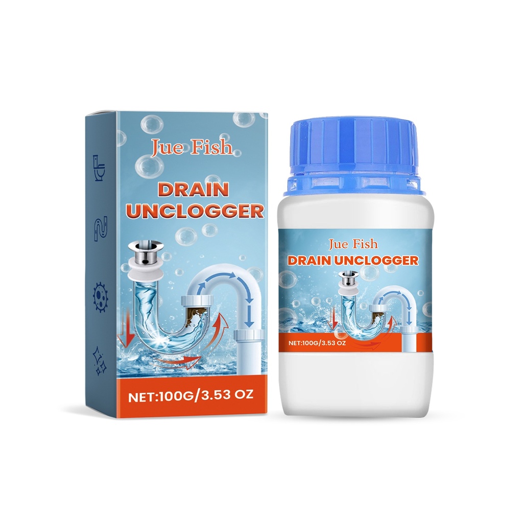 Jue Fish Chất Thông Cống, Dung Dịch Khử Mùi Và Làm Sạch Ống Dẫn Nước Bếp và Nhà Vệ Sinh