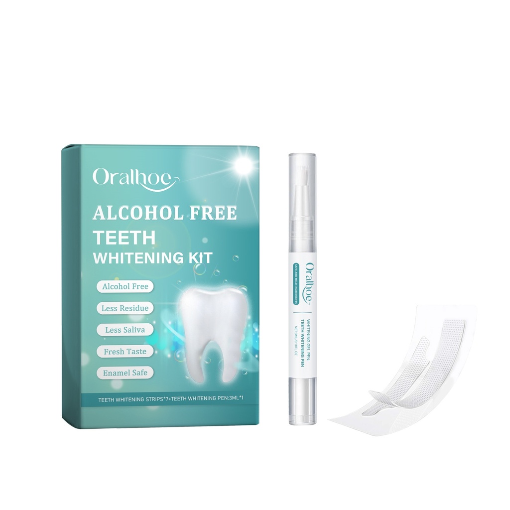 Gói chăm sóc răng miệng Oralhoe Chăm sóc răng sạch sẽ Vết bẩn của răng Làm sáng răng Chăm sóc tại nhà