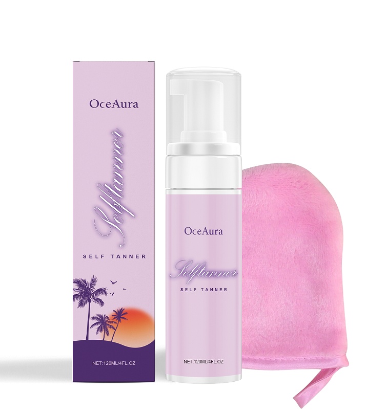 OceAura Dưỡng da Giúp Sọc đen Mousse Tanning Body Cream Kem chăm sóc da lúa mì Không có kem chống nắng