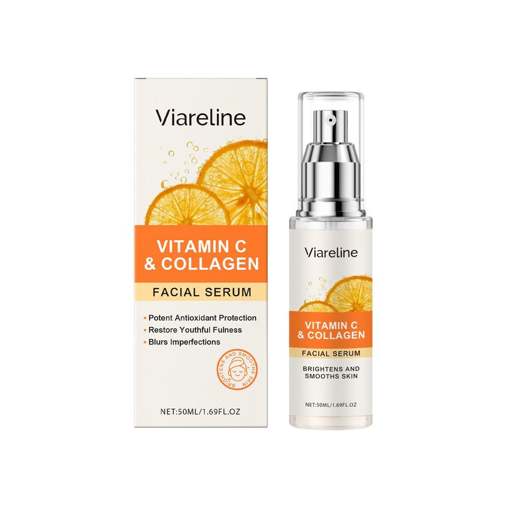 Tinh chất dưỡng da mặt Vitamin C Viareline cấp nước và dưỡng ẩm tinh chất chăm sóc nhẹ nhàng, mềm mại và làm sáng tông da