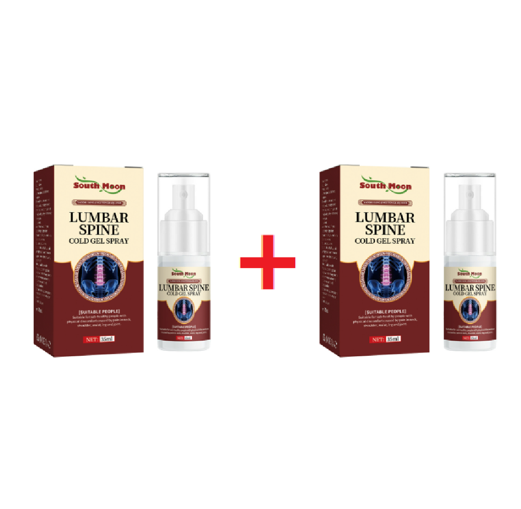 Bình xịt gel lạnh cột sống thắt lưng South Moon, Giúp giảm đau mỏi đĩa đệm, đầu gối và gót chân