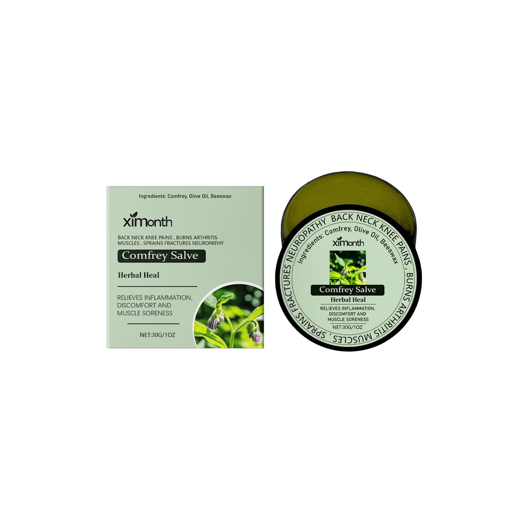 Ximonth Comfrey Soothing Cream Dưỡng Ẩm Nhẹ Nhàng Cho Khớp Và Giảm Đau Cơ Thể Kem Massage
