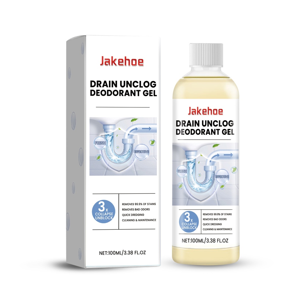 Gel khử mùi Jakehoe thông tắc, tẩy mùi ống, làm sạch bồn cầu bếp