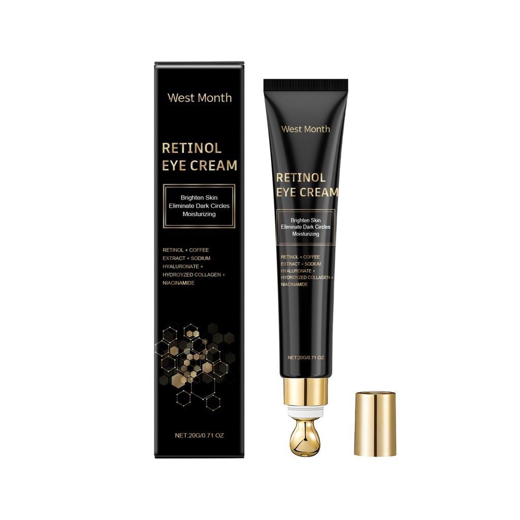 Kem Mắt West&Month, Làm Chắc và Dưỡng Ẩm Da Mềm Mại và Mịn Màng Xung Quanh Mắt, Kem Dưỡng Ẩm Hàng Ngày