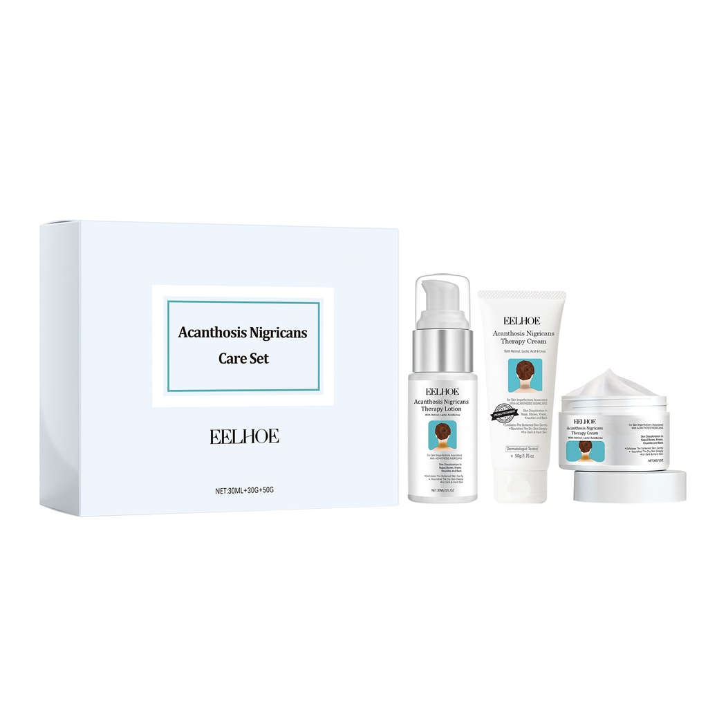 Bộ Sửa Chữa Da Acanthosis Đen EELHOE Sửa Chữa Vùng Nách, Cánh Tay, Khớp Gối và Khớp Đen, Dưỡng Ẩm và Làm Trắng Da